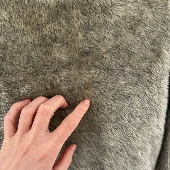 Vintage 1950s Furry Cardigan With Silk Lining Danella Sportswear - Picture 7 of 12